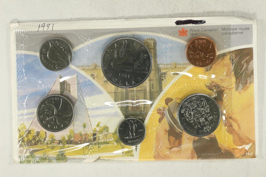 1981 CANADA UNC SET (1 of 2)