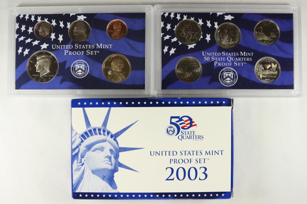 2003 US PROOF SET (WITH BOX) (1 of 2)