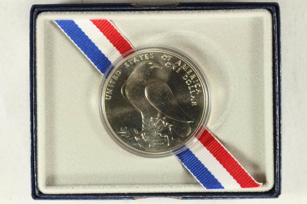 1984-P OLYMPIC SILVER DOLLAR UNC (1 of 3)