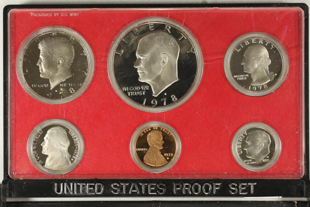 1978 US PROOF SET (WITHOUT BOX) (1 of 2)