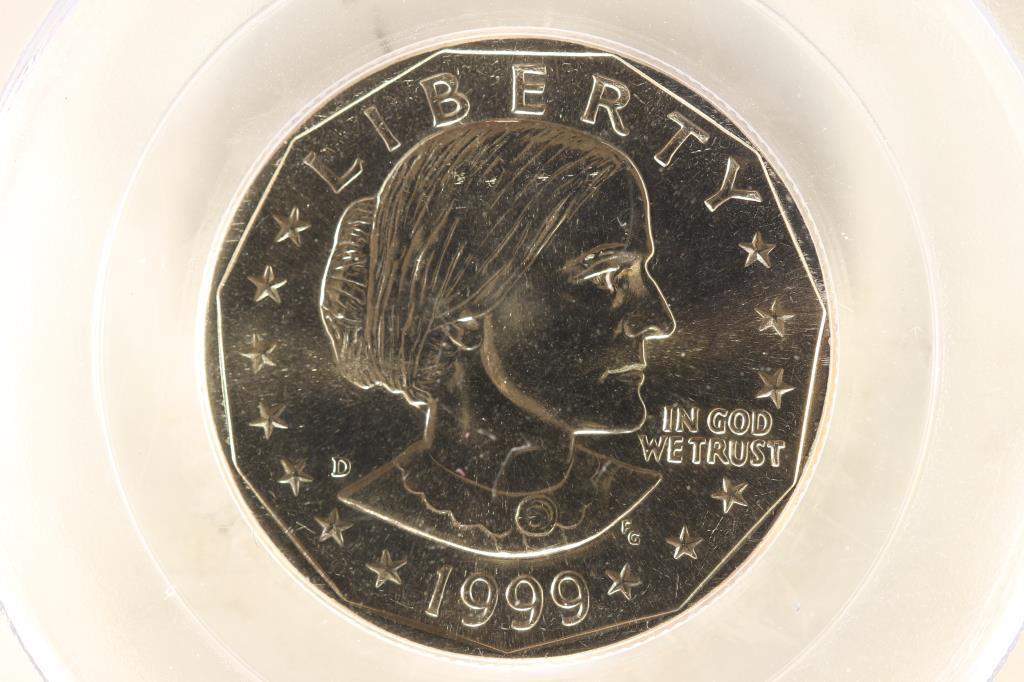 1999-D SBA DOLLAR PCGS MS65 (1 of 3)