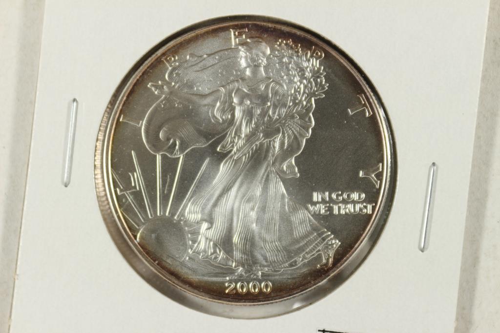 2000 AMERICAN SILVER EAGLE BRILLIANT UNC (1 of 2)