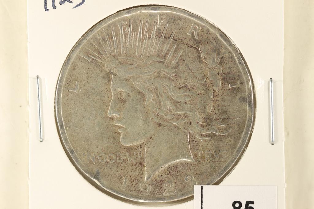 1923 PEACE SILVER DOLLAR: PLEASE WATCH FOR OUR NEXT AUCTION ON MONDAY SEPT. 7TH, 2020.