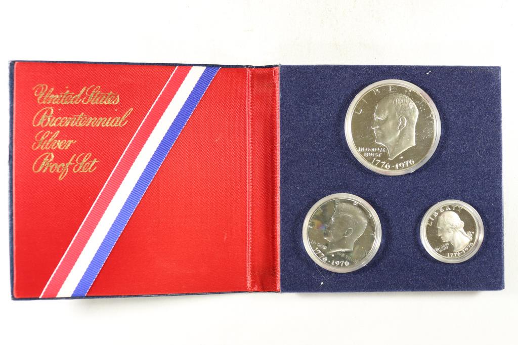 1976 US SILVER BICENTENNIAL PROOF SET (1 of 3)
