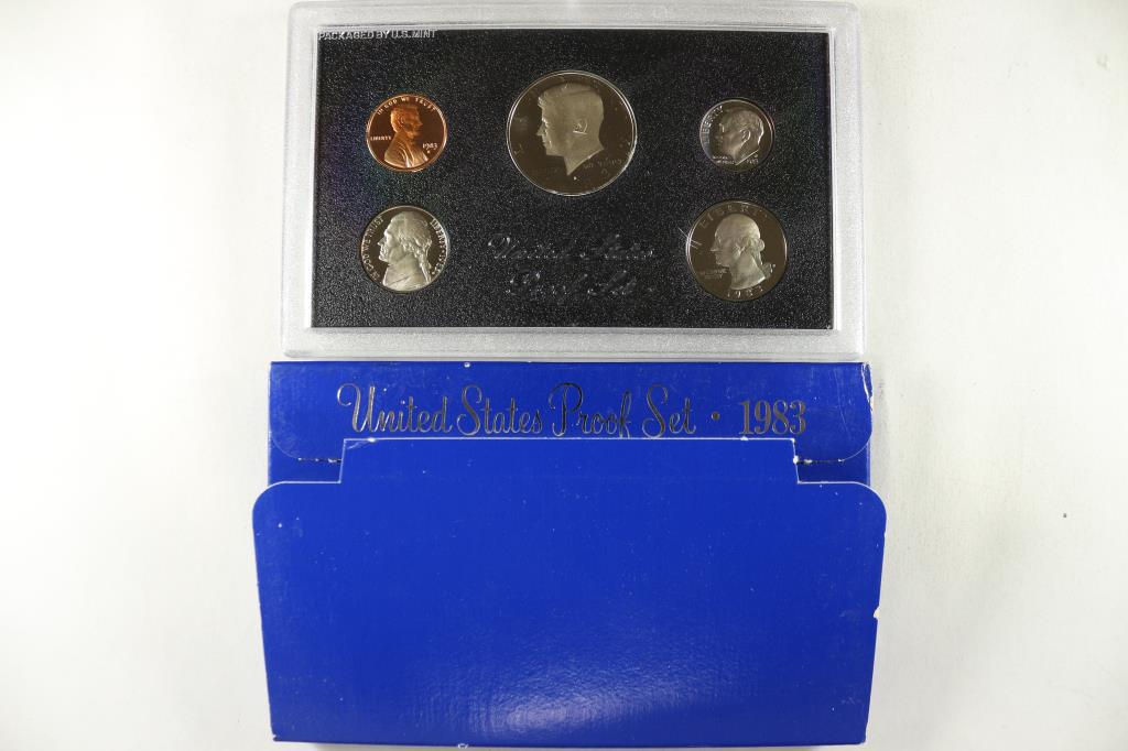 1983 US PROOF SET (WITH BOX) (1 of 2)
