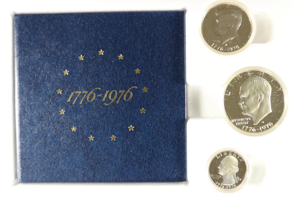 1976 US SILVER BICENTENNIAL PROOF SET (1 of 2)