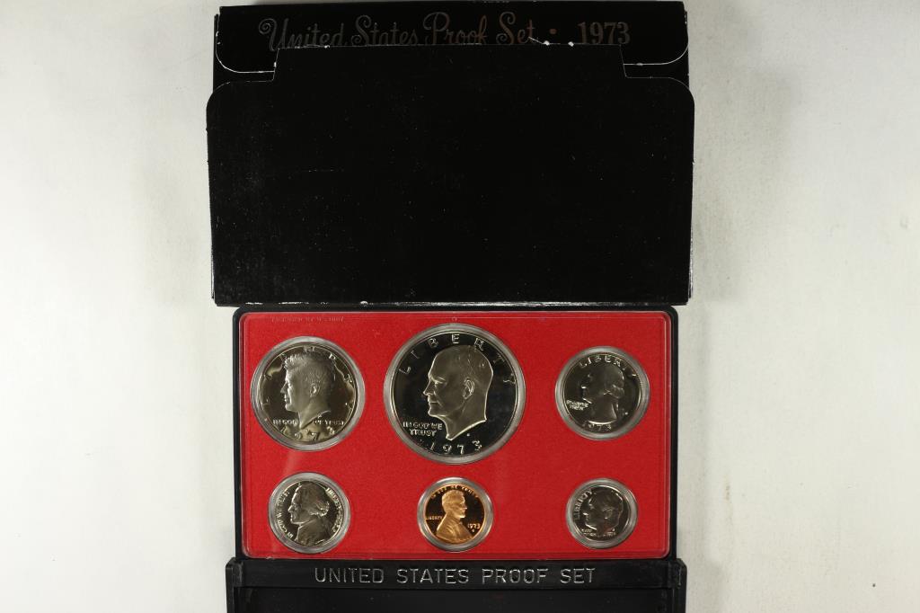 1973 US PROOF SET (WITH BOX) (1 of 2)