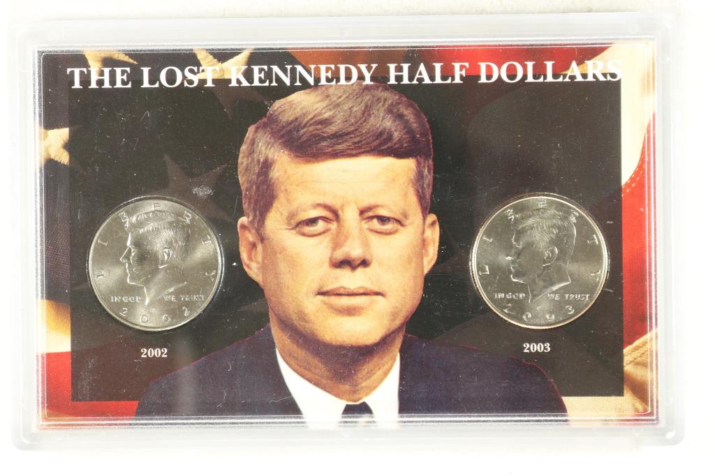 THE LOST KENNEDY HALF DOLLARS 2002-D & 03-D (1 of 2)