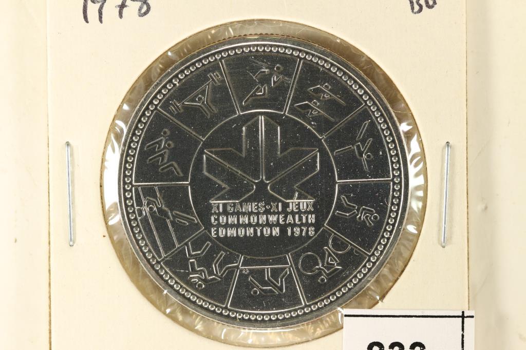 1978 CANADA XI GAMES SILVER DOLLAR BRILLIANT UNC (1 of 2)