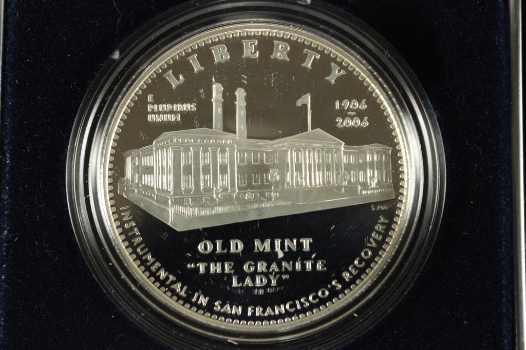 2006 SAN FRANCISCO OLD MINT PROOF SILVER DOLLAR (1 of 3)