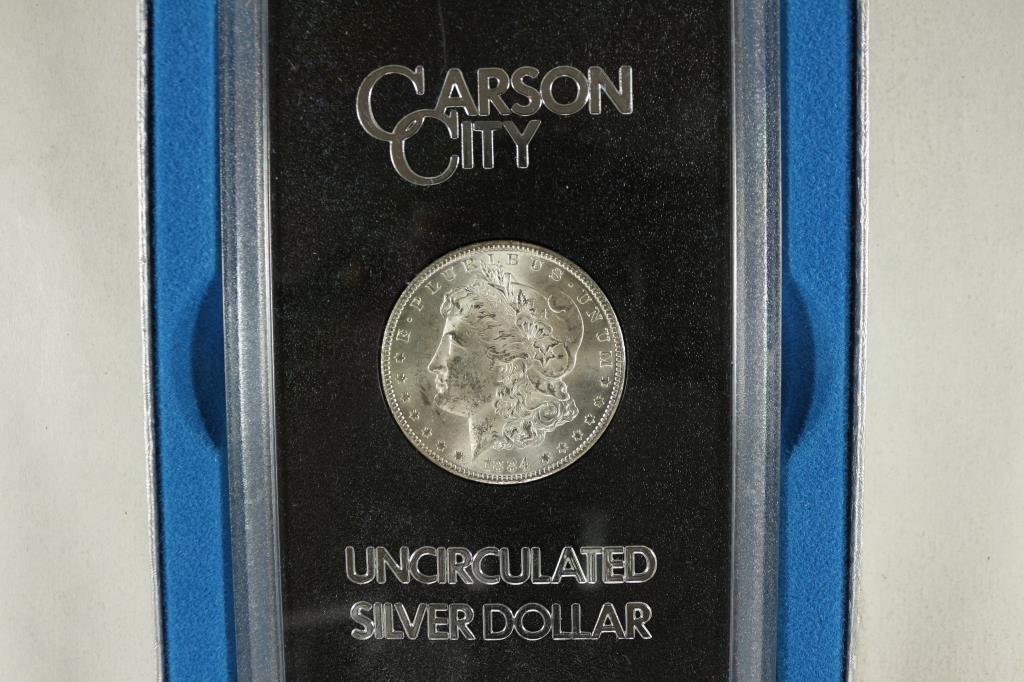 1884 -CC GSA MORGAN SILVER DOLLAR (UNC) (1 of 4)