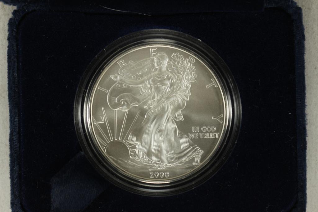 2008 AMERICAN SILVER EAGLE BRILLIANT UNC (1 of 3)