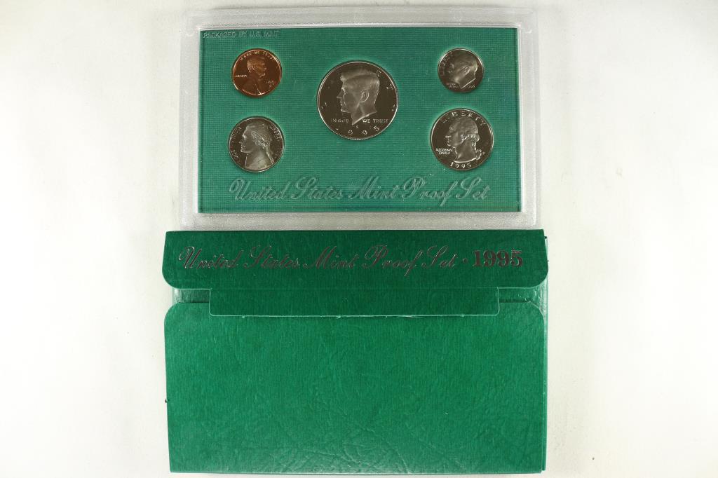 1995 US PROOF SET (WITH BOX) (1 of 2)