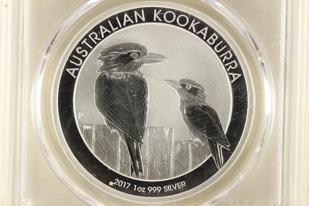2017-P AUSTRALIA KOOKABURRA 1 OZ SILVER DOLLAR (1 of 3)