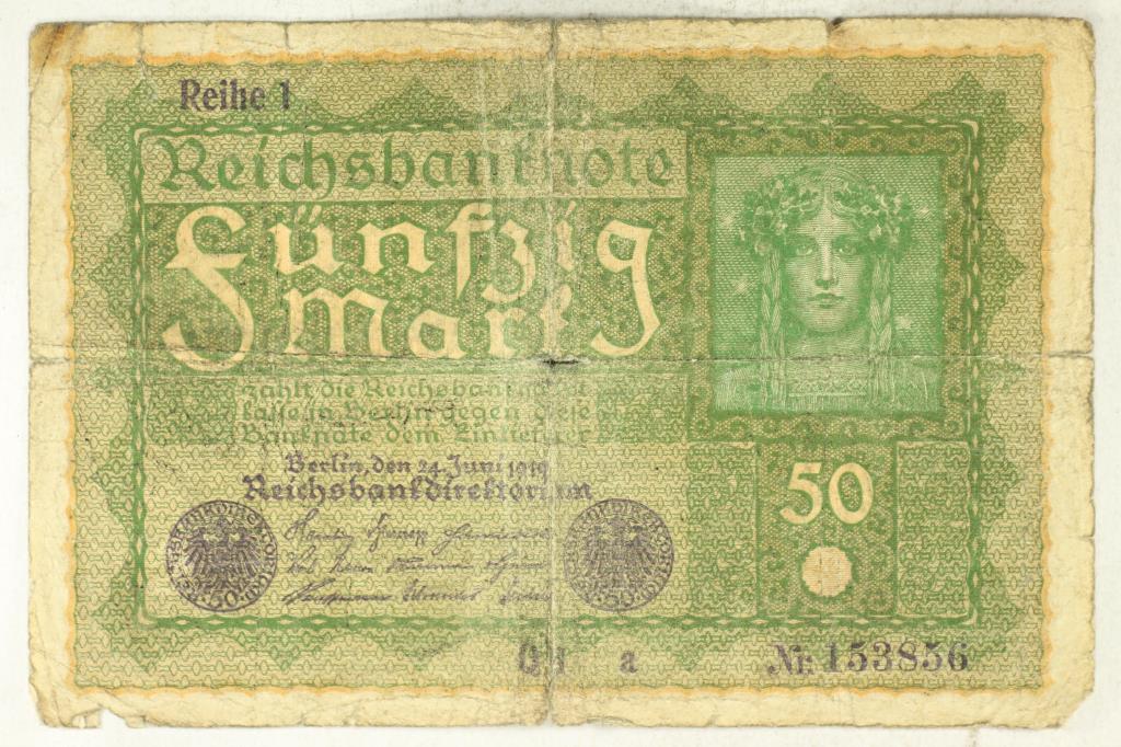 1919 GERMAN 50 MARK BILL (1 of 2)