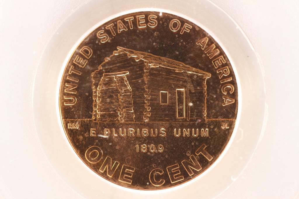 2009 LINCOLN CENT PCGS MS65RD EARLY CHILDHOOD (1 of 3)