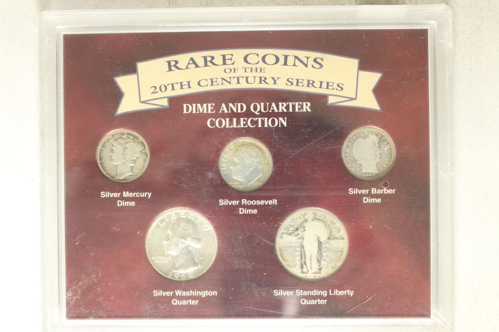 RARE COINS OF THE 20TH CENTURY SET CONTAINS: (1 of 2)