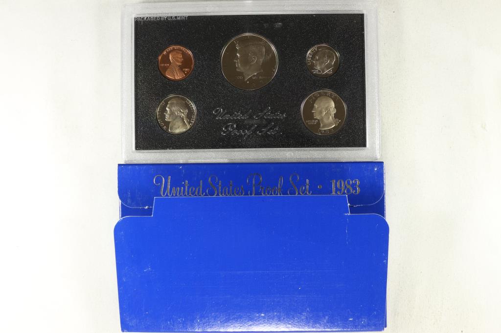 1983 US PROOF SET (WITH BOX) (1 of 2)