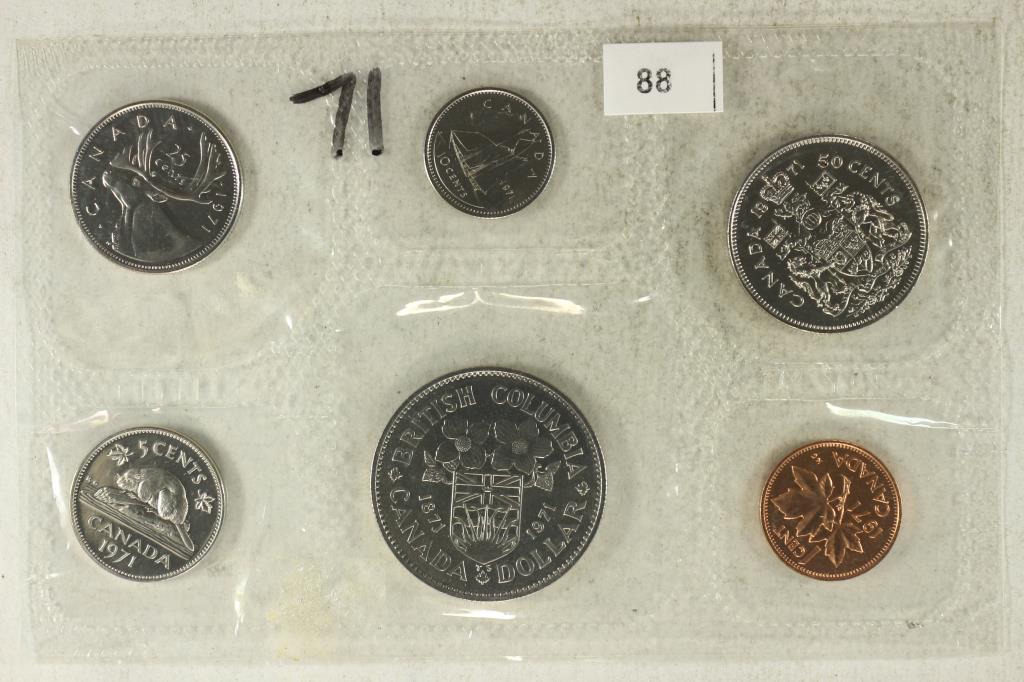 1971 CANADA UNC SET NO ENVELOPE (1 of 2)