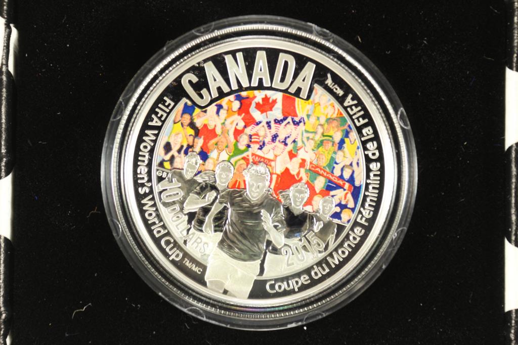 2015 CANADA FINE SILVER COLORIZED PROOF COIN (1 of 5)