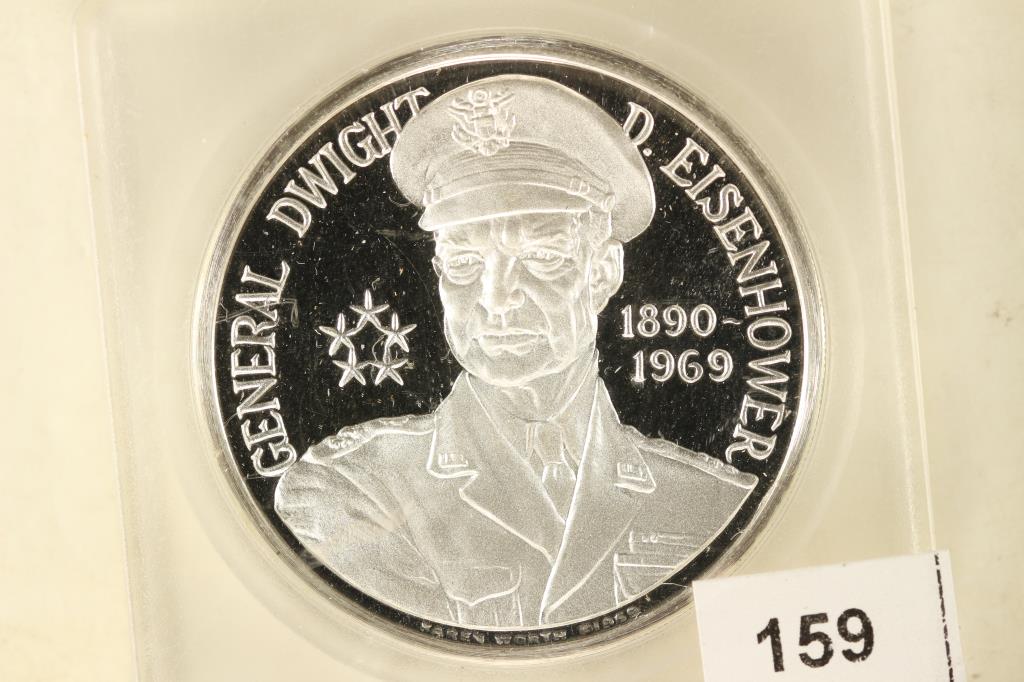 1 TROY OZ .999 FINE SILVER PROOF ROUND (1 of 2)