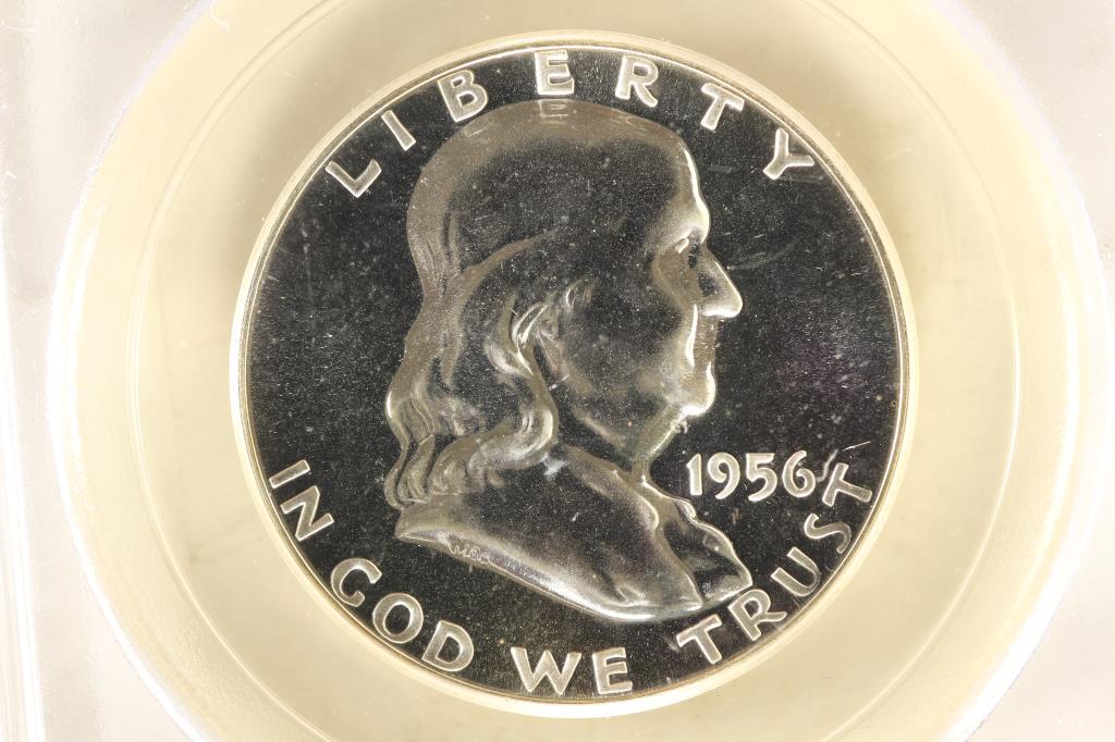 1956 FRANKLIN HALF DOLLAR PCGS PR66 (1 of 3)
