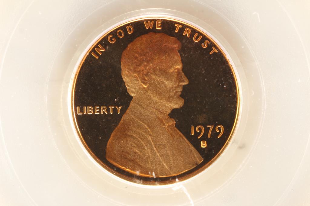 1979-S TYPE I LINCOLN CENT PCGS PR69RD DCAM (1 of 3)