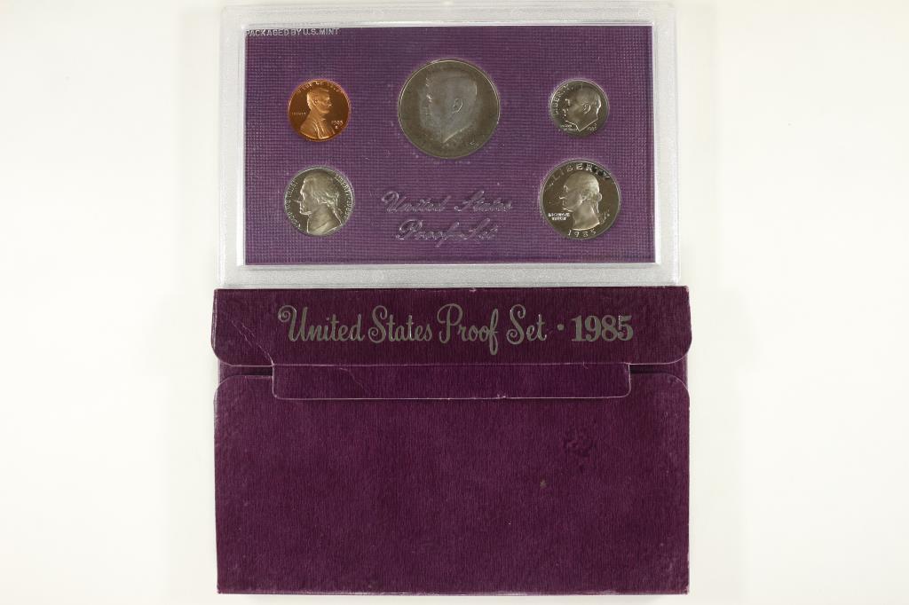 1985 US PROOF SET (WITH BOX) (1 of 2)
