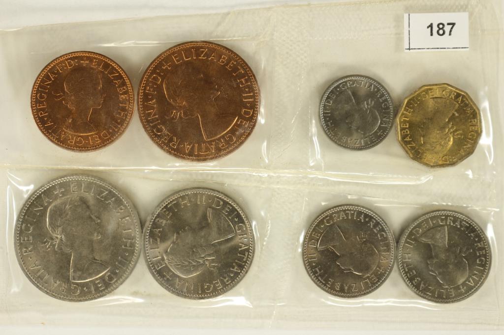 1964 GREAT BRITAIN UNC MINT SET (1 of 2)