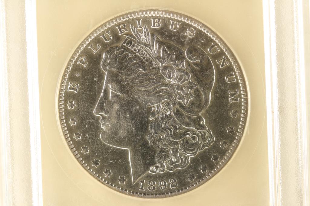 1892-O MORGAN SILVER DOLLAR TOP 100 VAM-5 (1 of 3)