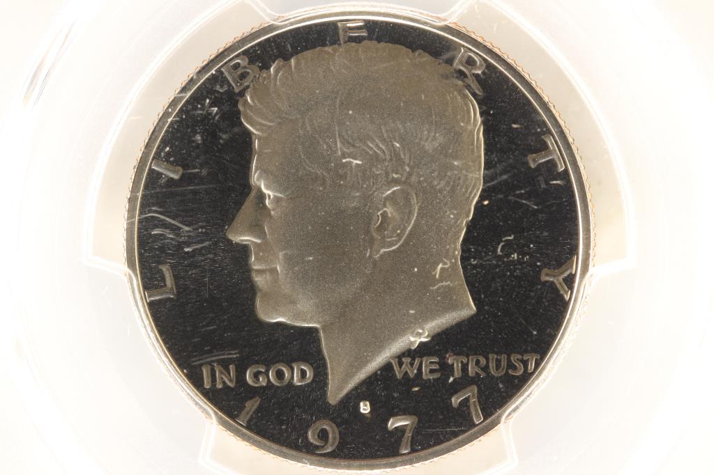 1977-S KENNEDY HALF DOLLAR PCGS PR69 DCAM (1 of 3)