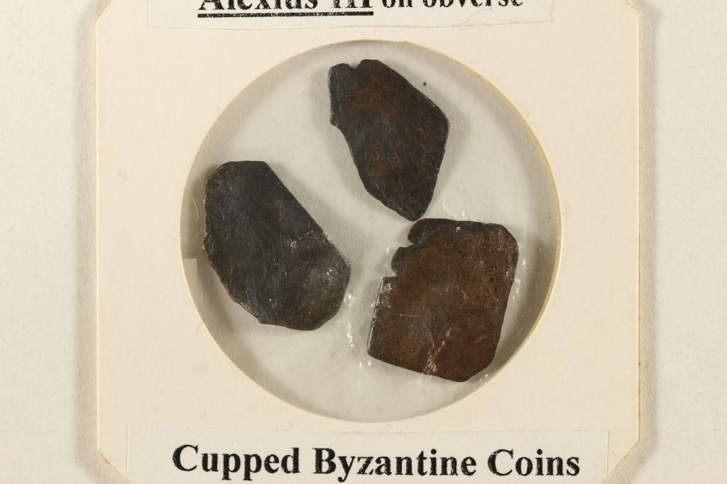 3-1195-1203 A.D. ALEXIUS III CUPPED BYZANTINE (1 of 1)