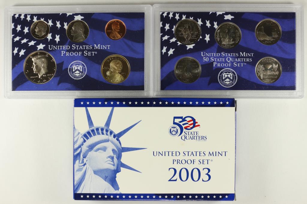 2003 US PROOF SET (WITH BOX) (1 of 2)