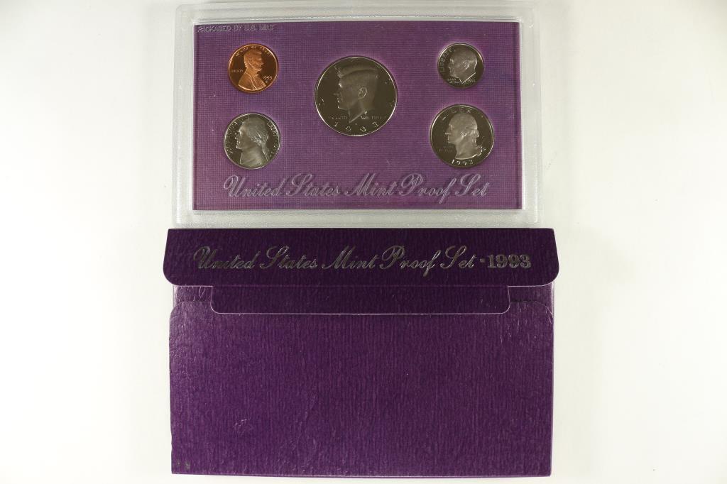 1993 US PROOF SET (WITH BOX) (1 of 2)