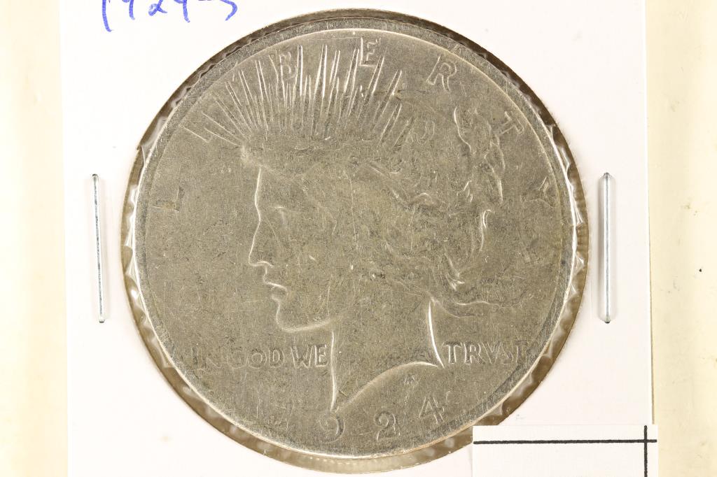 1924-S PEACE SILVER DOLLAR (1 of 2)