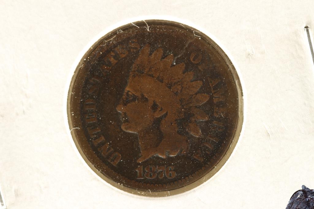1876 INDIAN HEAD CENT (SEMI-KEY) (1 of 2)