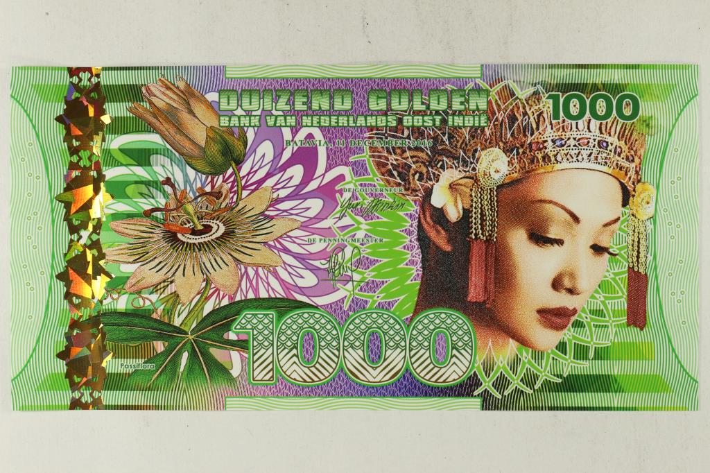2016 NETHERLAND / INDIES 1000 GULDEN POLYMER (1 of 2)
