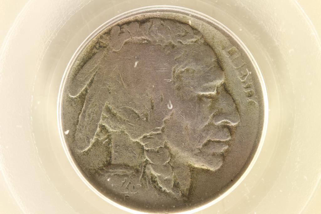 ERROR 1928-D BUFFALO NICKEL 30 DEGREE ROTATED DIE: PCGS VERY GOOD 08