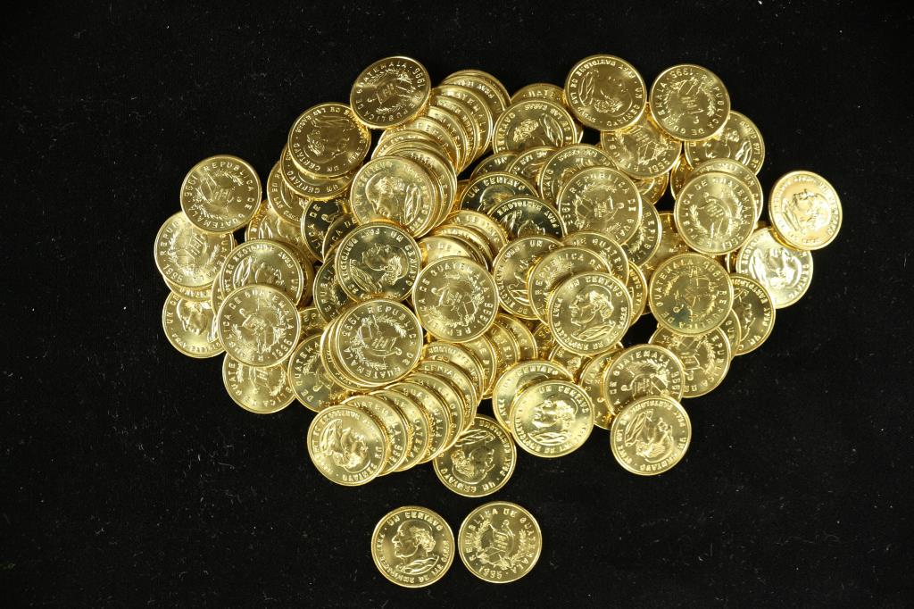 100-1995 GUATEMALA CENTAVOS BRILLIANT UNC (1 of 1)