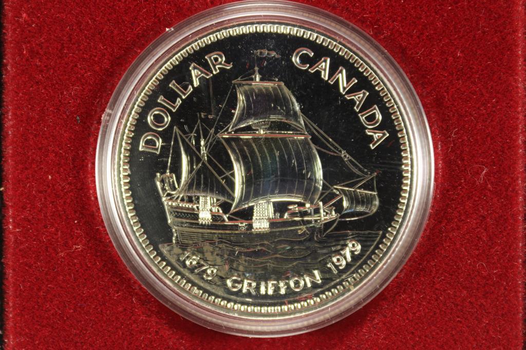 1979 CANADA GRIFFON PROOF SILVER DOLLAR (1 of 3)