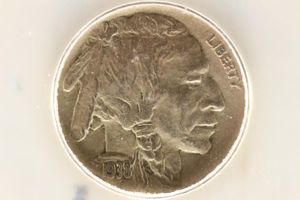 1938-D BUFFALO NICKEL RPM #2 ICG AU50 (1 of 3)