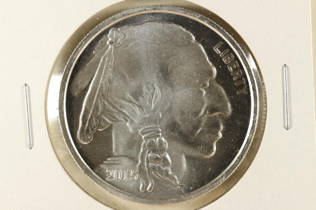 1 TROY OZ .999 FINE SILVER PROOF ROUND (1 of 2)