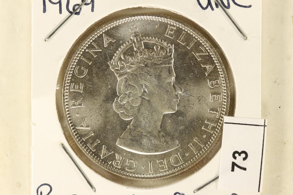 1964 BERMUDA SILVER CROWN BRILLIANT UNC (1 of 2)