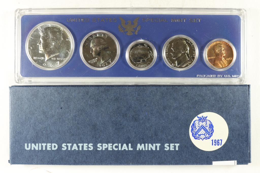 1967 US SPECIAL MINT SET WITH BOX (1 of 2)