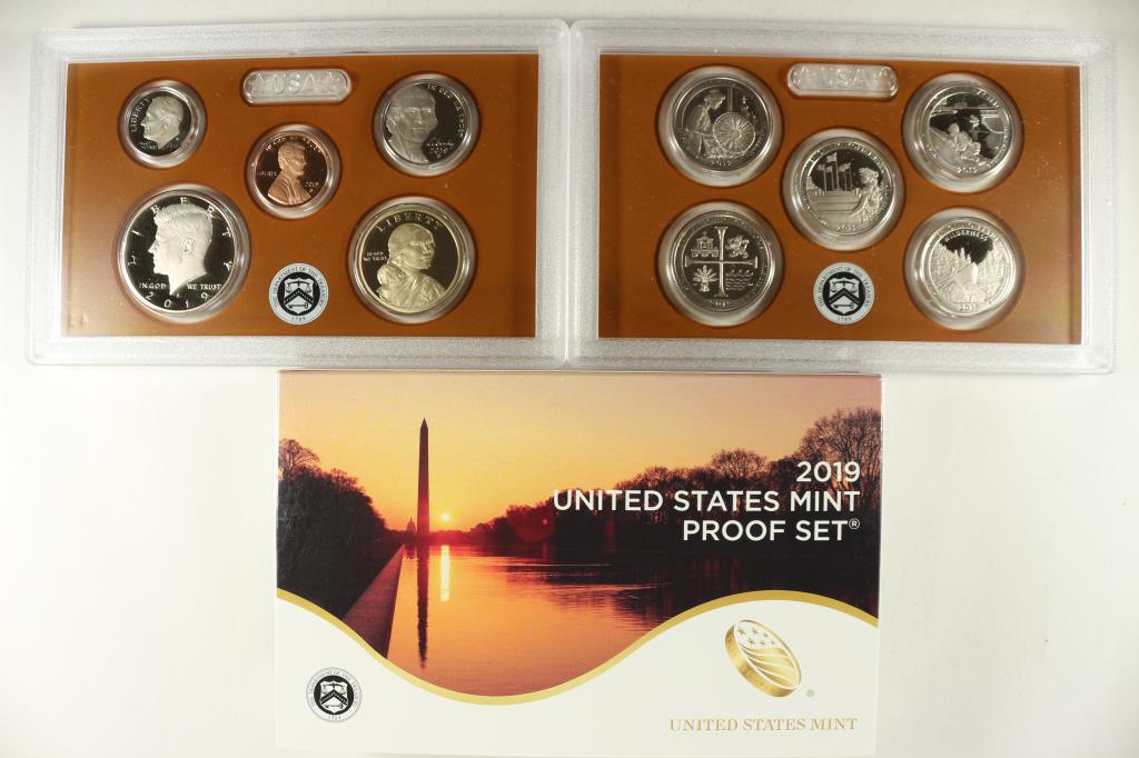 2019 US PROOF SET (WITH BOX) (1 of 2)
