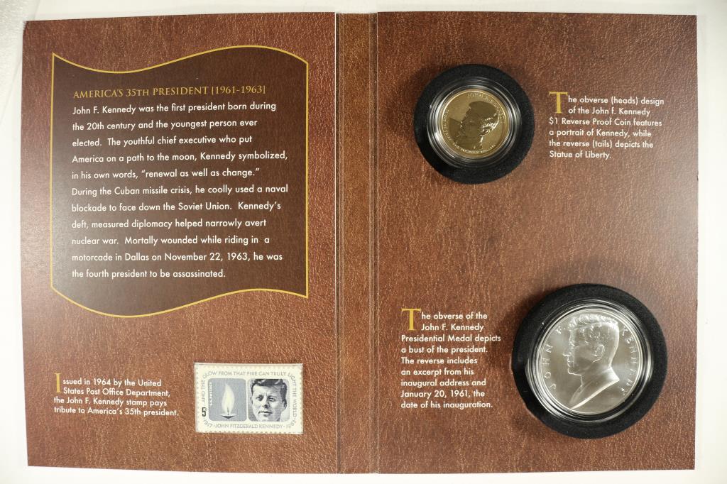 2015 JOHN F. KENNEDY COIN & CHRONICLES SET (1 of 3)