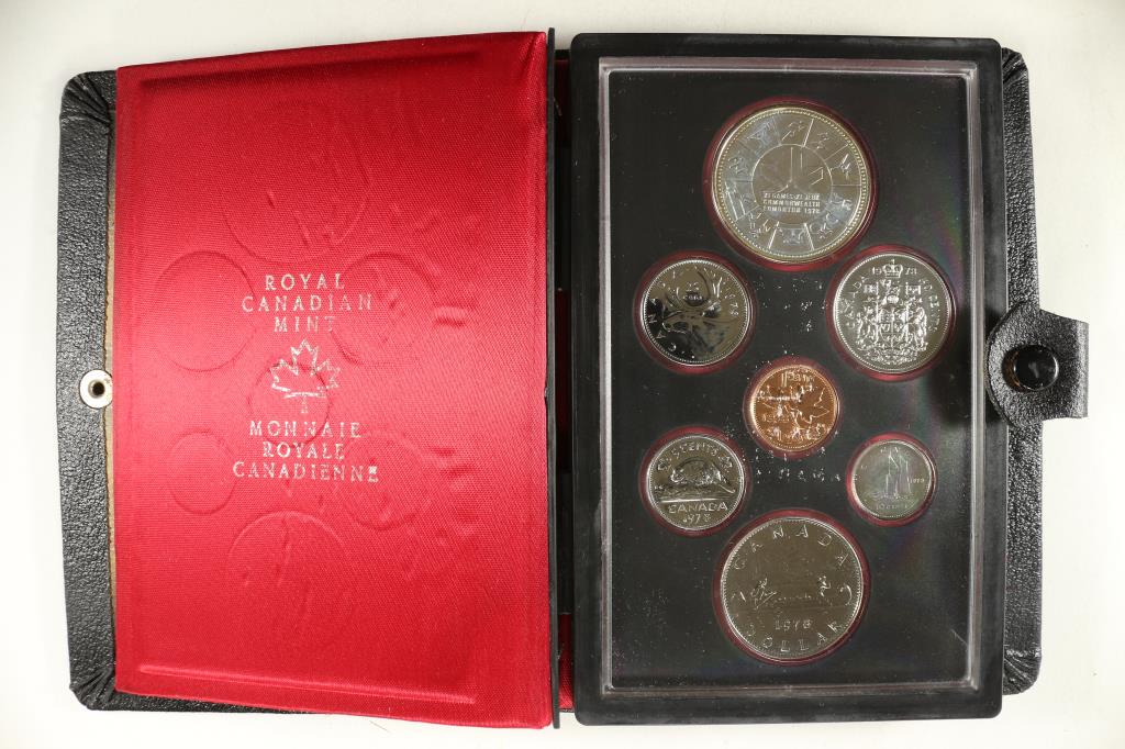 1978 CANADA DOUBLE DOLLAR PROOF SET XI GAMES (1 of 3)