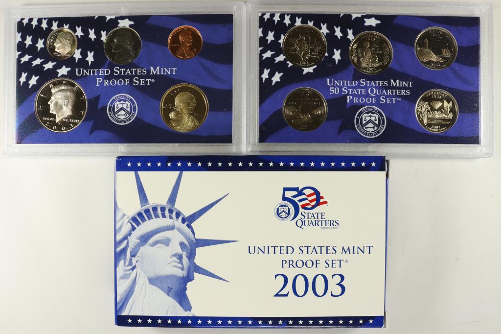 2003 US PROOF SET (WITH BOX) (1 of 2)