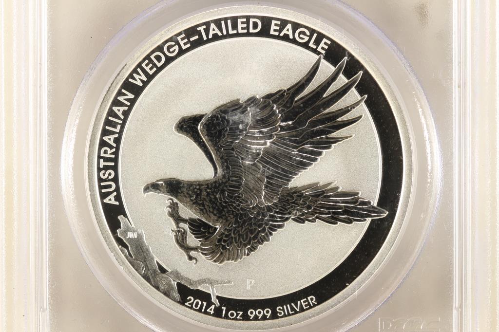 2014-P AUSTRALIA WEDGE TAILED EAGLE PCGS MS69 (1 of 4)