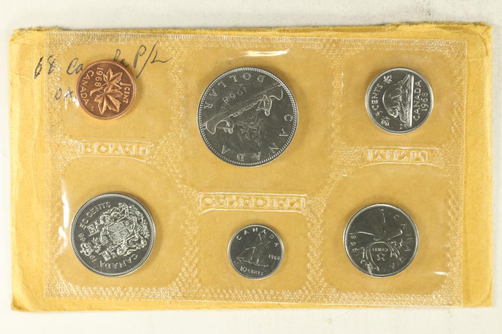 1968 CANADA UNC SET WITH ENVELOPE (1 of 2)